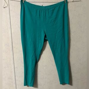 Woman Within Teal Knit Pants